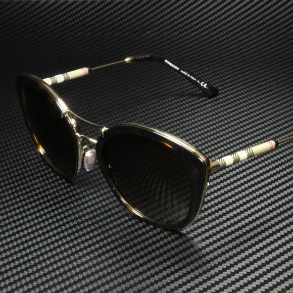 Burberry Dark Havana 53mm Sunglasses - Picture 1 of 5